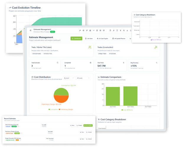 Construction management interface 1