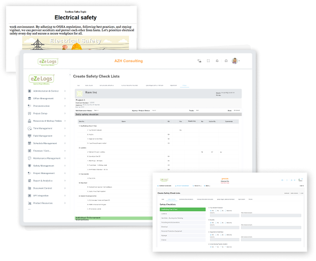 Construction management interface 4